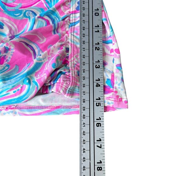 Lilly Pulitzer Jimmi Tankini Top Only Girl’s 6 Prosecco Pink Don’t Be Jelly - Picture 8 of 9